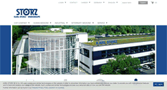 Desktop Screenshot of karlstorz.com